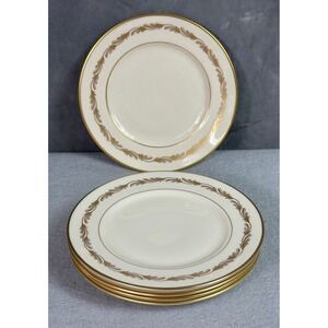 Lot of 5 Franciscan Arcadia Gold 6 3/8" Bread & Butter Plates